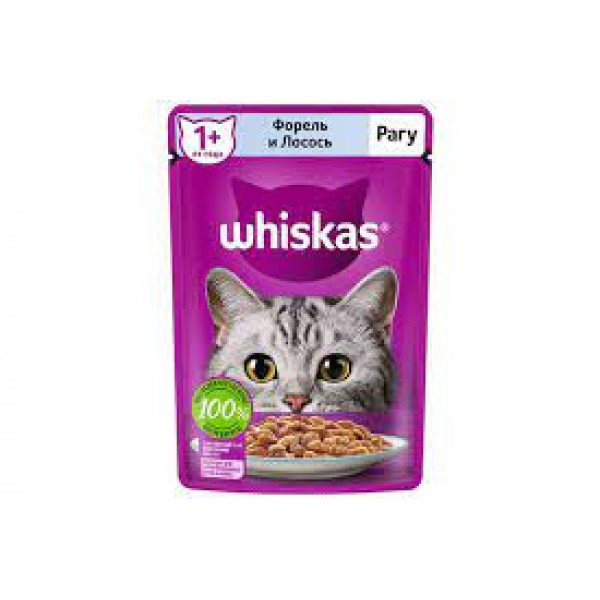 Whiskas рагу с форелью