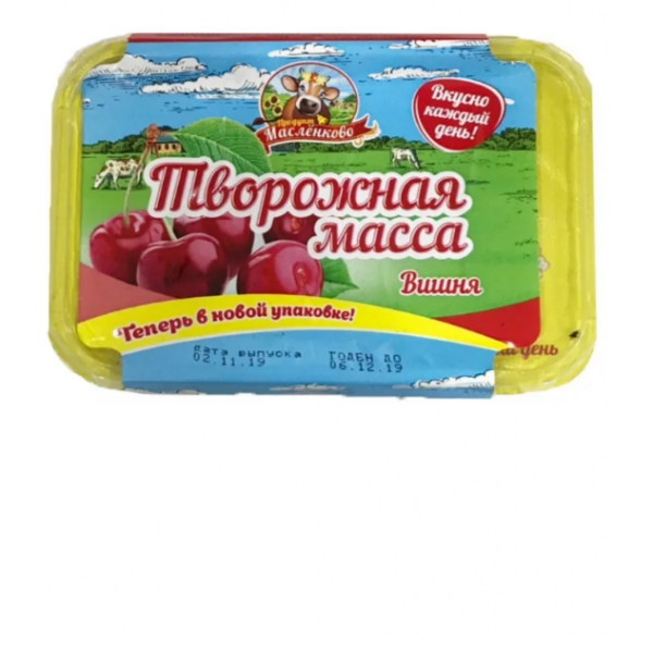 Творожная масса в коробке