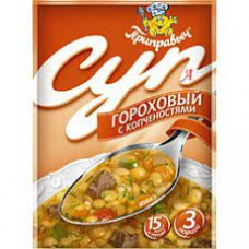 Суп Приправыч Гороховый с копченостями, 60 гр
