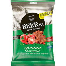 Гренки BeerkaТомат спайси, 60 гр