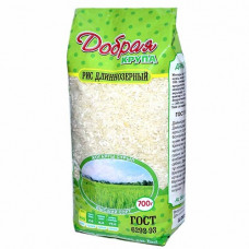 Рис длиннозерный Добрая пропаренный, 700 гр