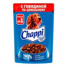 Корм для собак Chappi Говядина по-домашнему 85 гр