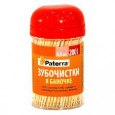 Зубочистки Pattera, 200 шт