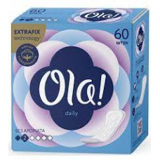 Прокладки ежедневные Ola Daily Без запаха, 60 шт