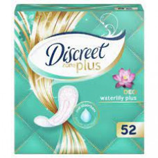 Прокладки ежедневные Discreet Deo Water Lilly Plus, 52 шт