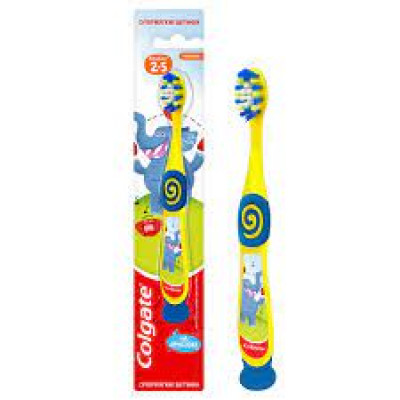 Зубная щетка детская Colgate Kids 2-5 на присоске, 1 шт