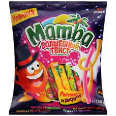 Жевательные конфеты Mamba Волшебный твист, 70 гр