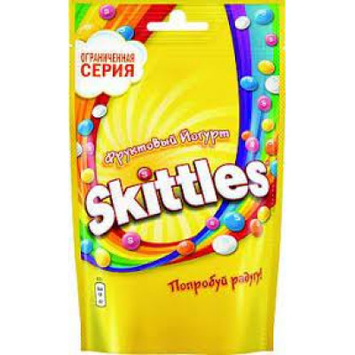 Драже Skittles Фруктовый йогурт, 100 гр