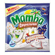 Жевательные конфеты Mamba Молочные привидения, 90 гр