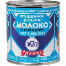 Молоко сгущенное цельное Рогачев 8,5 %, 380 мл ж/б