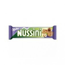Вафли Milka Nussini с фундуком и какао, 31 гр