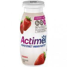 Йогурт питьевой Actimel Клубника, 95 мл
