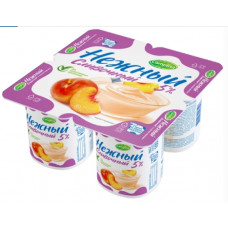 Йогурт Campina Нежный Персик 5%, 100 гр