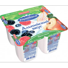 Йогурт Alpenland Лесная ягода, 0,3% 100 гр