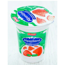 Йогурт Alpenland Клубника 0,3% 320гр