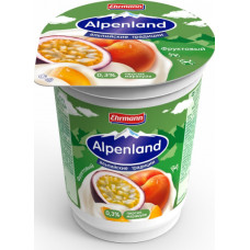 Йогурт Alpenland 0,3% персик/маракуйя 320гр