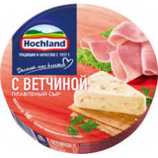 Сыр Hochland плавленый Ветчина 45%, 140 гр