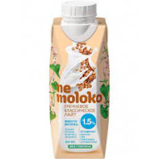 Напиток Nemoloko гречневый классический лайт, обогащенный кальцием и витамином В2, 0,25 л