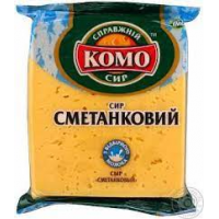 Сыр Сметанковый Комо 50%, 200 гр