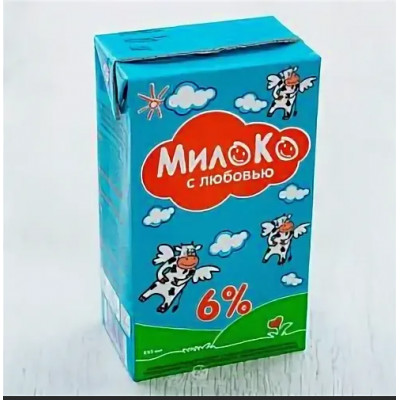 Молокосодержащий продукт Милоко 6% 0,95 л ф/п