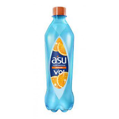 Вода газированная Асу Апельсин 0,5 л