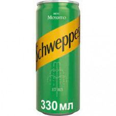 Напиток газированный Schweppes Мохито, 0.33 л ж/б