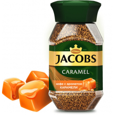 Кофе растворимый Jacobs Monarch Caramel, 95 гр ст/б