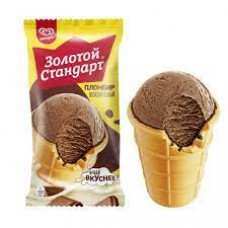 Мороженое Пломбир Золотой Стандарт Шоколад, 86 гр