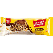 Мороженое Эскимо Золотой стандарт Шоколад-Арахис, 65 гр