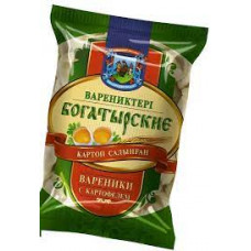 Вареники Богатырские Картофель, 400 гр