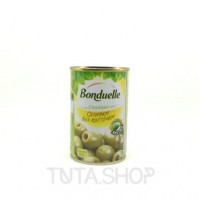 Оливки Bonduelle Classique без косточки, 300 гр ж/б