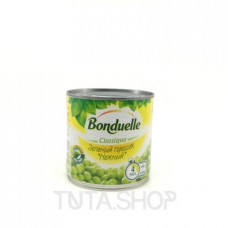 Горошек зеленый Bonduelle Classique нежный, 400 гр ж\б