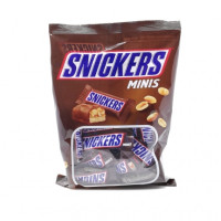 Шоколадный батончик Snickers minis, 180 гр