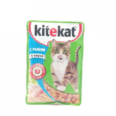 Корм для кошек Kitekat рыба в соусе, 85 гр