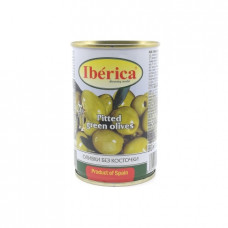 Оливки Iberica зеленые без косточек, 300 гр