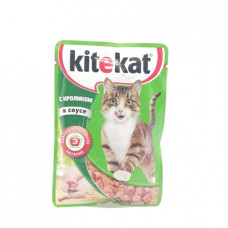 Корм для кошек Kitekat Кролик в соусе 85 гр