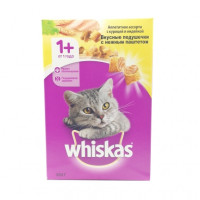 Корм для кошек Whiskas Подушечки Курица-Индейка, 350 гр
