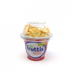 Йогурт Fruttis вкусный перерыв Малина-Черника 2.5%, 180 гр