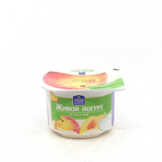 Йогурт живой Food Master Персик 1.5%, 110 гр