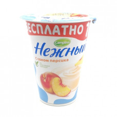 Йогурт Campina Нежный Персик 1.2%, 350 гр