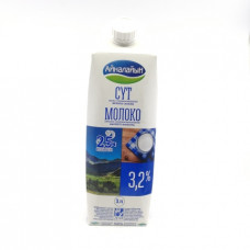 Молоко Айналайын 3,2%, 1 л т/п