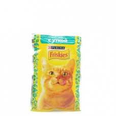Корм для кошек Friskies Утка в подливе 85 гр