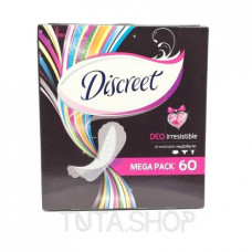 Прокладки ежедневные Discreet Deo Irresistible Mega Pack, 60 шт