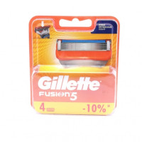 Кассеты сменные для бритья Gillette Fusion5, 4 шт