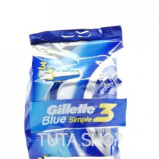 Бритва одноразовая Gillette Blue Simple 3, 8 шт