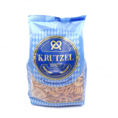 Крендельки Krutzel Бретцель с солью, 250 гр