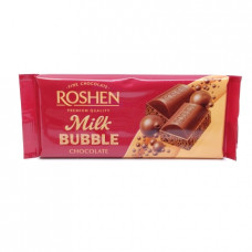 Шоколад Roshen Milk bubble, 80 гр