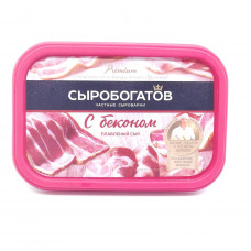 Сырный продукт плавленый Сыробогатов Бекон, 200 гр