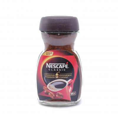 Кофе растворимый Nescafe Сlassic, 95 гр ст\б