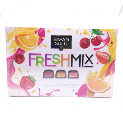 Конфеты BS Баян Сулу Fresh-Mix, 135 гр